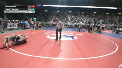 4A-126 lbs Quarterfinal - Tighe Moritz, Central vs Wyatt Mason, Thunder Basin High School
