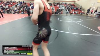 113 lbs Semifinal - Hoyt Harshman, Mat Demon Wrestling Club vs Cole Aichele, Oak Harbor Wrestling Club