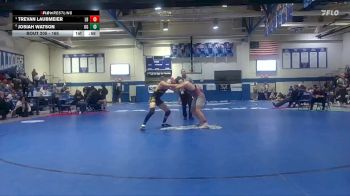 165 lbs Cons. Semi - Trevan Laubmeier, Long Beach High School vs Josiah Watson, Oak Grove HS