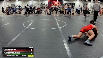 115 lbs Semis (4 Team) - Matthew Marenco, SC Prep vs Landon Meyer, Full Circle