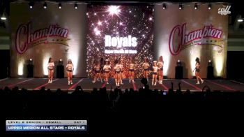 Upper Merion All Stars - Royals [2025 L6 Senior - XSmall Day 1] 2025 Champion Cheer and Dance Grand Nationals