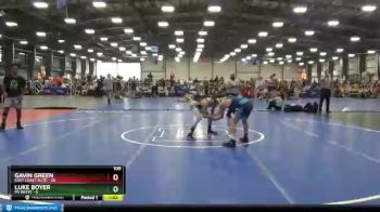 105 lbs Round 3 (6 Team) - Luke Boyer, PA White vs Gavin Green, East Coast Elite