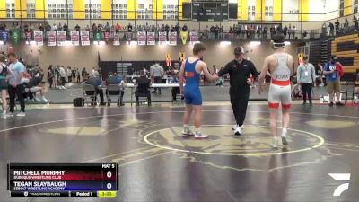 132 lbs Cons. Round 3 - Mitchell Murphy, Dubuque Wrestling Club vs Tegan Slaybaugh, Sebolt Wrestling Academy