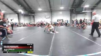 76 lbs Round 7 (8 Team) - Alex Vitello, Storm vs Kalob Rodriguez, Steel Valley Renegades