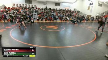 106 lbs Quarterfinal - Luke Russell, Natrona County vs Gabriel Whiting, Powell