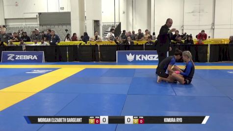 Kimura Ryo vs Morgan Elizabeth Sargeant 2025 World IBJJF Jiu-Jitsu No-Gi Championship