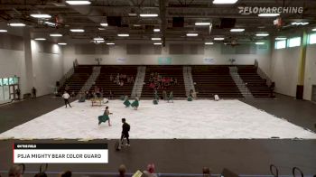 PSJA Mighty Bear Color Guard at 2022 TCGC Guard Area State Championships (West)