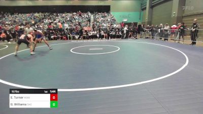 157 lbs Round Of 64 - Evan Turner, Roseburg vs Garrett Williams, Choctaw