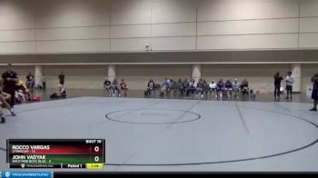 141 lbs Round 4 (6 Team) - Rocco Vargas, CFWAXLHP vs John Vadyak, Backyard Boyz Blue