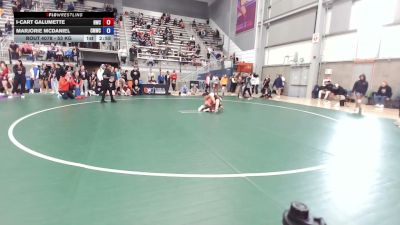 55 kg Champ. Rd Of 32 - I-Cart Galumette, Hornets Wrestling Club vs Marjorie McDaniel, Colorado Mesa Wrestling Club
