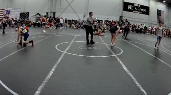 120 lbs Round 3 (4 Team) - Jackson Caraballo, Broad Axe White vs Eli Meyer, Prestige Worldwide