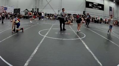 120 lbs Round 3 (4 Team) - Jackson Caraballo, Broad Axe White vs Eli Meyer, Prestige Worldwide