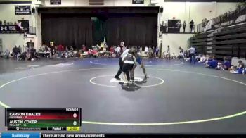 170 lbs Round 1 (8 Team) - Austin Coker, Pell City vs Carson Khalidi, Chelsea B
