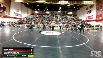 126 lbs Quarterfinal - Colin McWilliams, Lander Valley vs Trey Smith, Cody