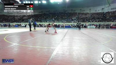 143 lbs Consi Of 32 #2 - Drummond Wise, Carl Albert vs Justus Beatty, Victory Christian JH