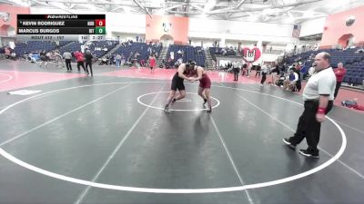 197 lbs Quarterfinal - Marcus Burgos, RIT vs Kevin Rodriguez, Norwich