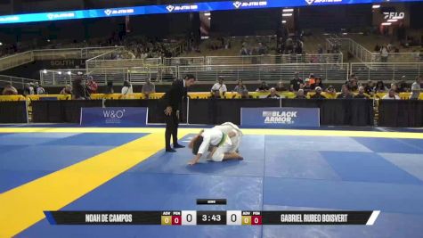 Gabriel Rubeo Boisvert vs Noah De Campos 2025 Pan Kids Jiu-Jitsu IBJJF Championship