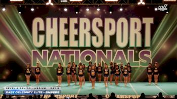 East Celebrity Elite - Snipers [2026 L2 Senior - Medium Day 2] 2026 CHEERSPORT National All Star Cheerleading Championship