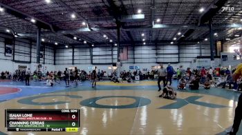 60 lbs Cons. Semi - Channing Cerdas, Great Neck Wrestling Club vs Isaiah Lome, Great Bridge Wrestling Club