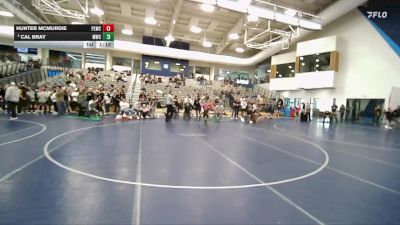 138 lbs Champ. Round 2 - Hunter McMurdie, Payson Lion Wrestling Club vs Cal Bray, Millard Wrestling Club