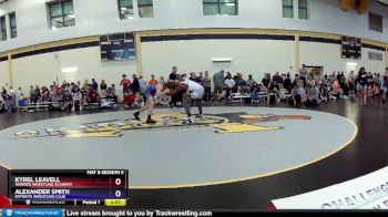 145 lbs Quarterfinal - Kyrel Leavell, Warren Wrestling Academy vs Alexander Smith, Patriots Wrestling Club