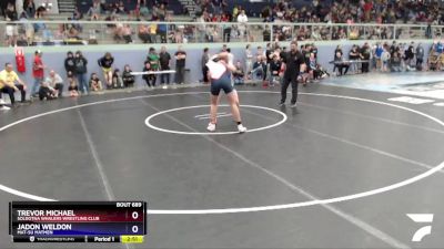 170 lbs Round 3 - Jadon Weldon, Mat-Su Matmen vs Trevor Michael, Soldotna Whalers Wrestling Club