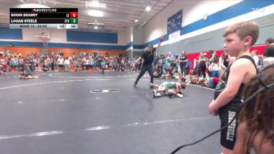55/65 Round 1 - Bodhi Bearry, Grizzlies Wrestling Club vs Logan Steele, Summerville Take Down
