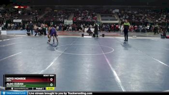 113 lbs Cons. Round 4 - Noyd Monroe, Kuna vs Aldo Duran, Baker/Powder Valley