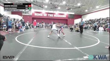 73 lbs Quarterfinal - Demitri Strange, Woodland Wrestling Club vs Aiden Balderas, Wichita Training Center