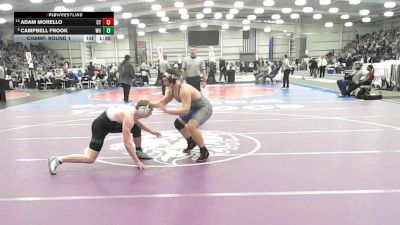 4 - 215 lbs Champ. Round 1 - Adam Morello, Courtland vs Campbell Frook, Woodgrove