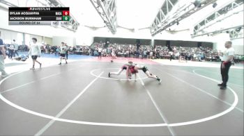 110-I lbs Round Of 64 - Dylan Acquaviva, MacArthur vs Jackson Burnham, Sharkstyle