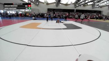 110-I lbs Round Of 64 - Arslan Mekhtiev, Willpower Wrestling Club vs Diego Martinez, CJA