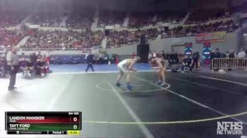 D4-165 lbs Cons. Round 3 - Tayt Ford, Yuma Catholic vs Landon Mansker, Page