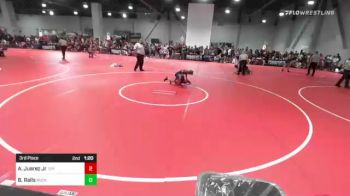 82 lbs 3rd Place - Anthony Juarez Jr, Tuf California Wr Ac vs Breidyn Ralls, Buckeye RoughRiders