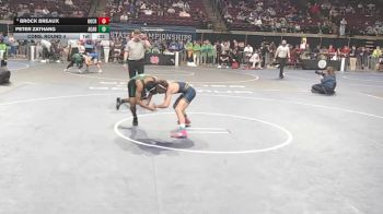 D 1 113 lbs Cons. Round 4 - Peter Zathang, Acadiana vs Brock Breaux, Holy Cross