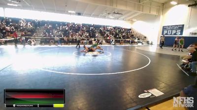 152 lbs Quarterfinal - Carlos Miramontes, Woodinville vs Joseph Boschee, North Creek