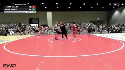 126 lbs Champ. Rd Of 16 - Aiden Jalajel, Threestyle vs Kaleb Manuel, Viking Wrestling Club