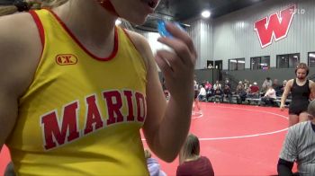 JV-26 lbs Round 2 - Carolina Rinderknecht, Marion vs Jersey Heiter, Linn-Mar