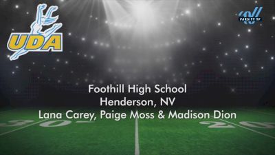 Foothill High School [2025 Medium Varsity Division I - Game Day Prelims] 2025 UDA National Dance Team Championship