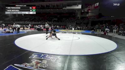 113 lbs Cons. Round 5 - Ken Fernandez, Folsom vs Nate Mitchell, Del Oro