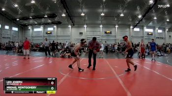 126 lbs Round 3 (6 Team) - Leo Joseph, All American vs Mikhail Montgomery, 84 Athletes