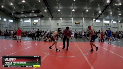 126 lbs Round 3 (6 Team) - Leo Joseph, All American vs Mikhail Montgomery, 84 Athletes