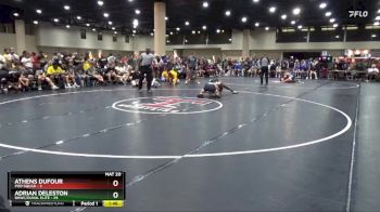 144 lbs Round 1 (4 Team) - Adrian Deleston, BHWC/Duval Elite vs Athens Dufour, Pod Squad