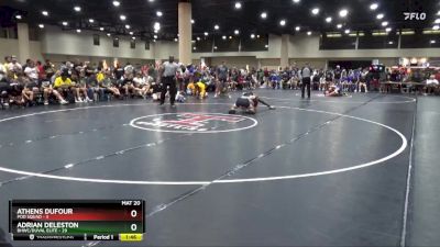 144 lbs Round 1 (4 Team) - Adrian Deleston, BHWC/Duval Elite vs Athens Dufour, Pod Squad