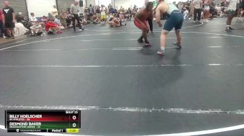 215 lbs Round 6 (8 Team) - Desmond Baker, Headhunters Green vs Billy Hoelscher, 84 Athletes