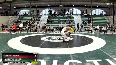 138 lbs Cons. Round 3 - Augustine Miller, Benedictine College Prep vs Kendall Mason, St. Frances Academy