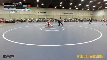 110 lbs Rr Rnd 1 - Bryson Gelinas, OK Elite 14U Orange vs Albie Cigarroa, MF Dynasty