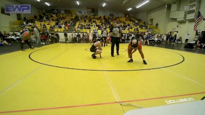 119-A lbs Quarterfinal - Charlie McHenry, Coweta JH vs Noah Morris, Salina