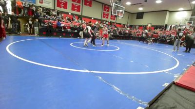 92 lbs Round Of 16 - Brayden Ogden, Prague vs Gage Wall, Broken Arrow Jh