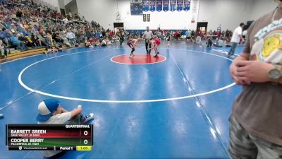 105 lbs Quarterfinal - Cooper Berry, McCormick Jr. High vs Barrett Green, Sage Valley Jr High